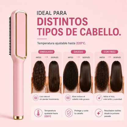 Cepillo Alisador Antifrizz Daital™